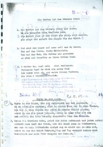 DIE MUTTER IST DAS HÖCHSTE GLÜCK AUF ERDEN